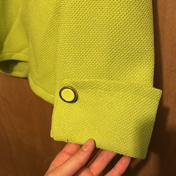 Joan River Lime Green Jacket - Picture 5 of 5